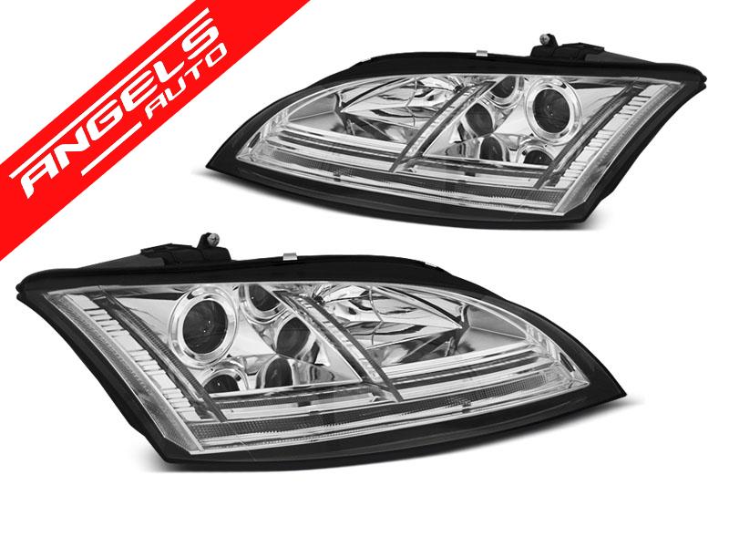 Faruri LED compatibile cu Audi TT 2006-2010 8J Semnal dinamic