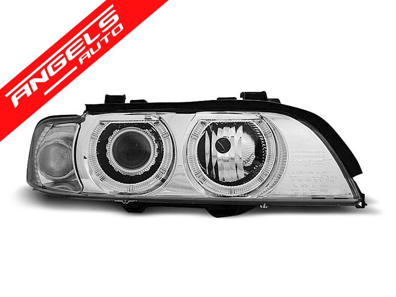 Faruri XENON Faruri ANGEL EYES CHROME potrivite pentru compatibile cu BMW E39 09.95-06.03 - imagine 2
