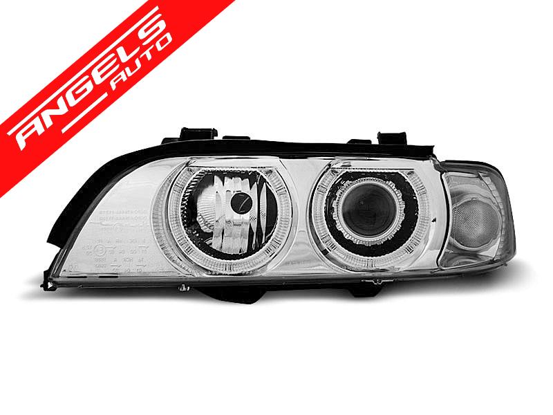 Faruri XENON Faruri ANGEL EYES CHROME potrivite pentru compatibile cu BMW E39 09.95-06.03 - imagine 3