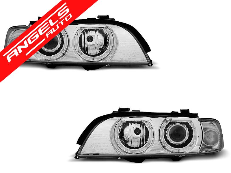 Faruri XENON Faruri ANGEL EYES CHROME potrivite pentru compatibile cu BMW E39 09.95-06.03