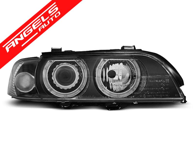Faruri XENON Faruri ANGEL EYES Negru potrivite pentru compatibile cu BMW E39 09.95-06.03 - imagine 2