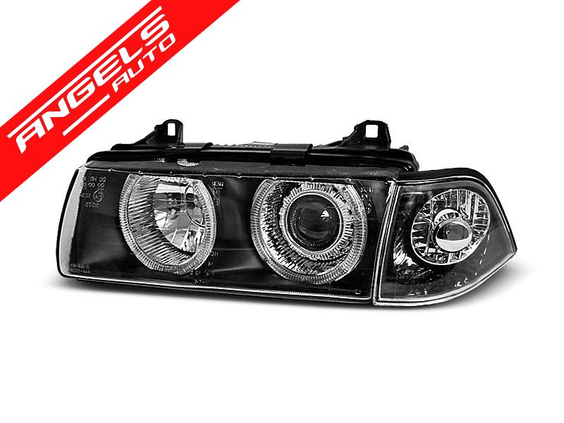 Faruri ANGEL EYES compatibile cu BMW Seria 3 E36 COUPE CABRIO - imagine 3