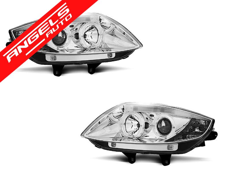 Faruri ANGEL EYES compatibile cu BMW Z4 E85 E86 02-08 CHROME