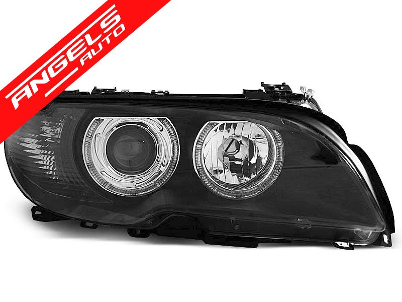 Faruri ANGEL EYES compatibile cu BMW E46 03-06 COUPE CABRIO - imagine 2