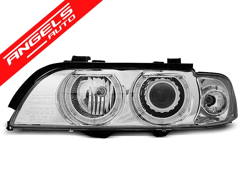 Faruri XENON Faruri ANGEL EYES CHROME potrivite pentru compatibile cu BMW E39 09.95-06.03 - imagine 3