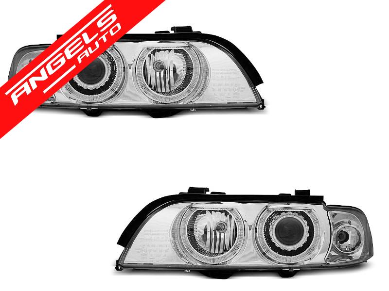 Faruri XENON Faruri ANGEL EYES CHROME potrivite pentru compatibile cu BMW E39 09.95-06.03