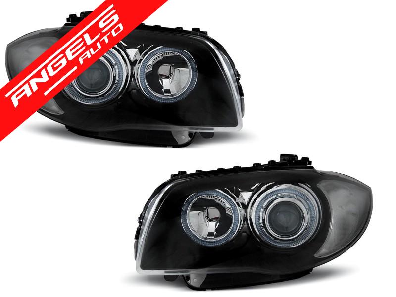 Faruri ANGEL EYES compatibile cu BMW Seria 1 E87 Black Model