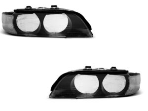 Faruri compatibile cu BMW E39 (1995-2000) Negru-Alb