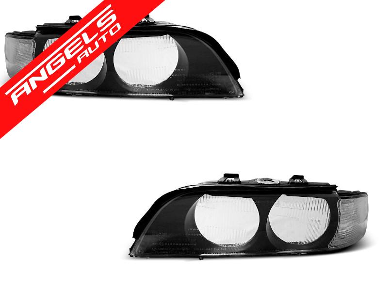 Faruri compatibile cu BMW E39 (1995-2000) Negru-Alb