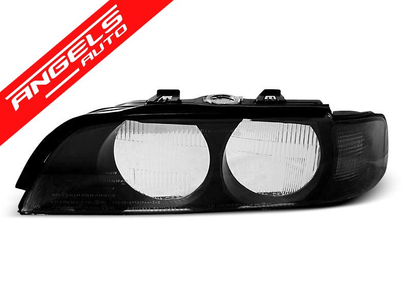 Sticle Faruri compatibile cu BMW Seria 5 E39 (1995-2000) Negru Fumuriu H7 - imagine 3