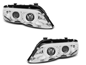 Faruri XENON Faruri ANGEL EYES CCFL CHROME potrivite pentru compatibile cu BMW  X5 E53 11.03-06