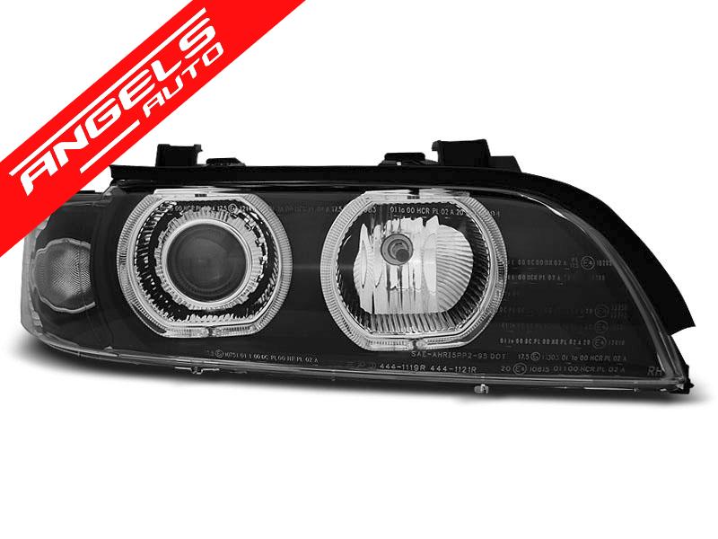 Faruri XENON Faruri ANGEL EYESLED Negru potrivite pentru compatibile cu BMW E39 09.95-06.03 - imagine 2