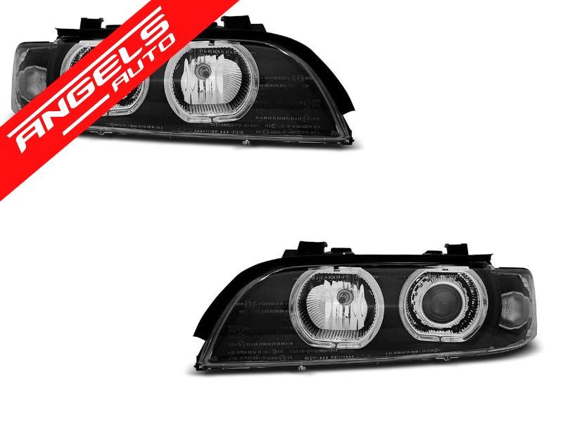 Faruri XENON Faruri ANGEL EYESLED Negru potrivite pentru compatibile cu BMW E39 09.95-06.03