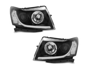 Faruri Tube Light compatibile cu Chevrolet Cruze 2009-2012 Negru