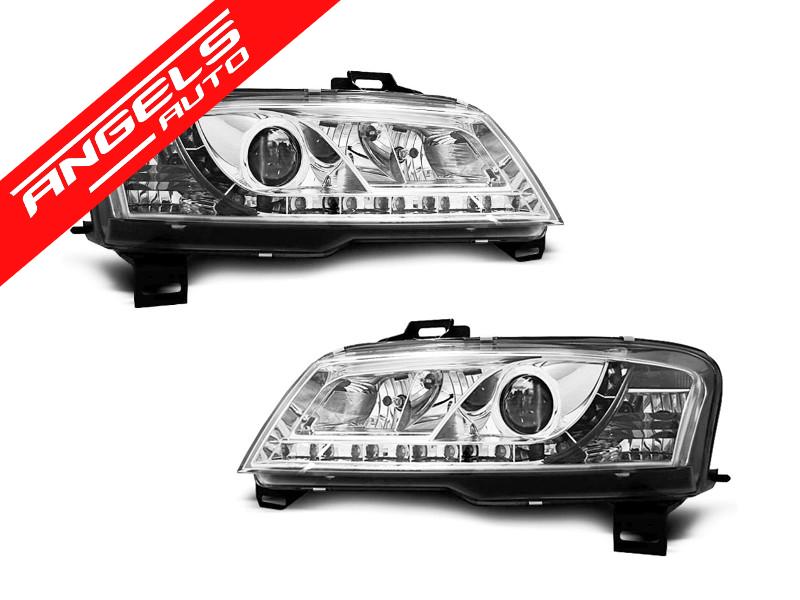 Faruri LED compatibile cu Fiat STILO 2001-2008 Chrome