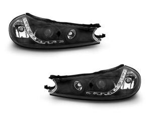 Faruri LED compatibile cu Ford Mondeo 1996-2000 Negru