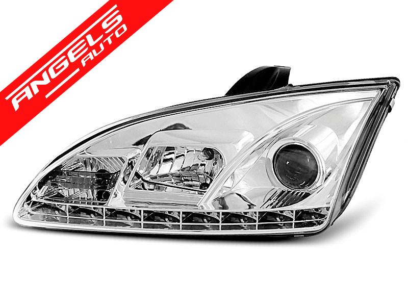 Faruri compatibile cu Ford FOCUS II 09.04-01.08 DAYLIGHT CHROME - imagine 3
