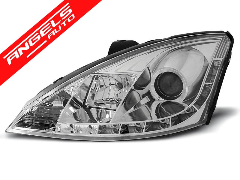 Faruri compatibile cu Ford FOCUS 11.01-10.04 DAYLIGHT CHROME - imagine 3