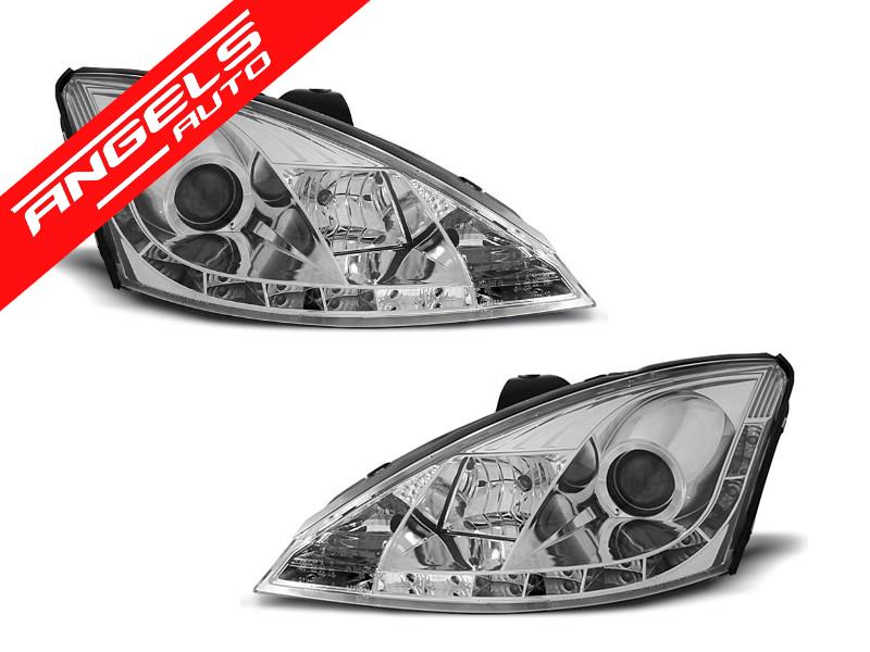Faruri compatibile cu Ford FOCUS 11.01-10.04 DAYLIGHT CHROME