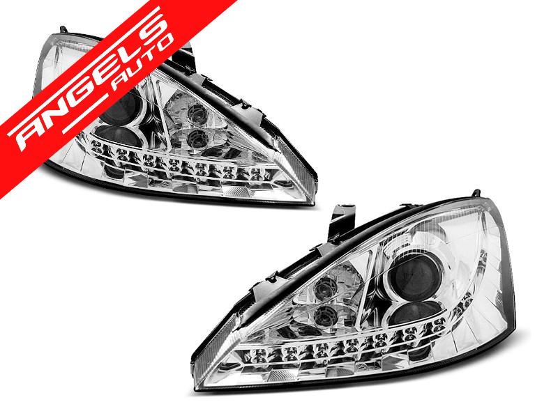 Faruri compatibile cu Ford FOCUS 11.01-10.04 DAYLIGHT CHROME