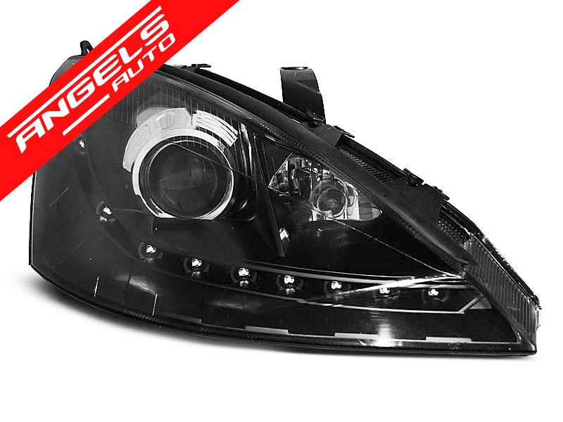 Faruri compatibile cu Ford FOCUS 11.01-10.04 DAYLIGHT Negru - imagine 2