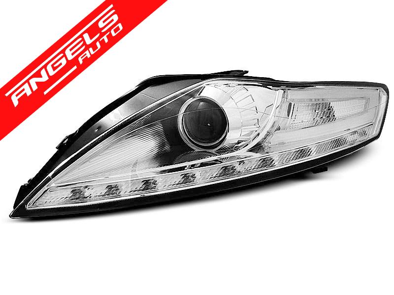 Faruri compatibile cu Ford MONDEO 07.07-11.10 DAYLIGHT CHROME LED INDICATOR - imagine 3
