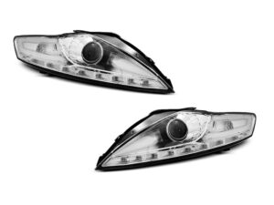 Faruri compatibile cu Ford MONDEO 07.07-11.10 DAYLIGHT CHROME LED INDICATOR