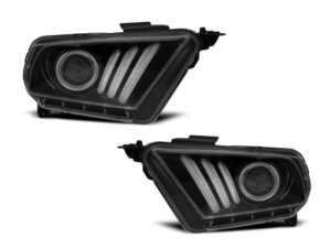 Faruri LED TUBE LIGHT compatibile cu Ford MUSTANG V 2010-2013 Negru Semnal LED