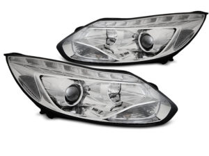 Faruri compatibile cu Ford FOCUS MK3 11- 10.14 LED CHROME