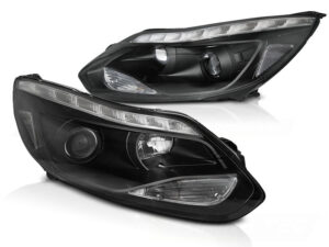 Faruri compatibile cu Ford FOCUS MK3 11- 10.14 LED Negru
