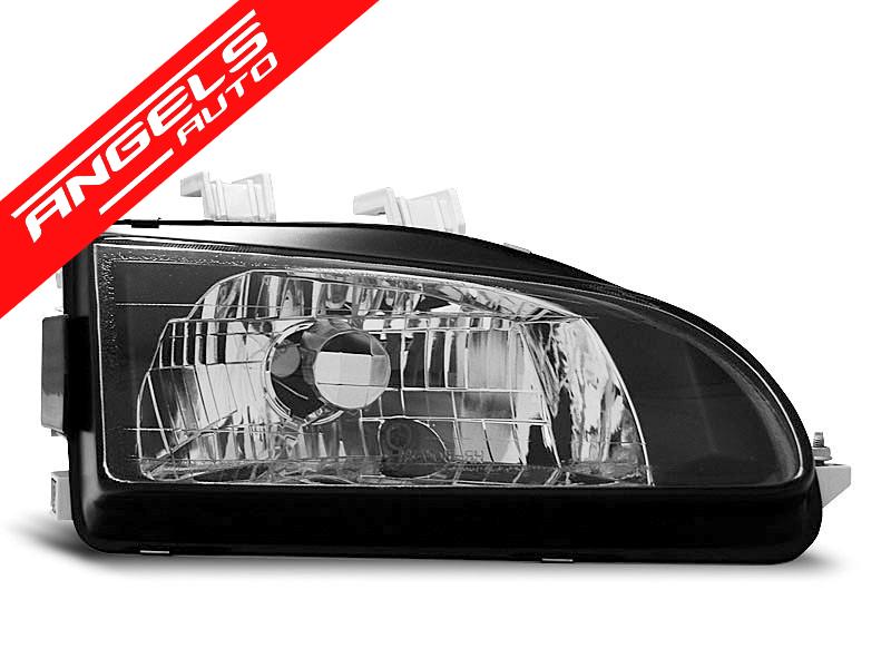 Faruri compatibile cu Honda Civic (1991-1995) Negru - imagine 3