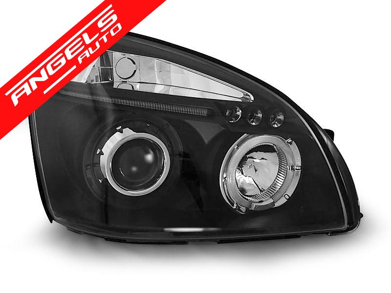 Faruri compatibile cu Hyundai TUCSON 07.04-10 ANGEL EYES Negru - imagine 2