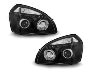 Faruri compatibile cu Hyundai TUCSON 07.04-10 ANGEL EYES Negru