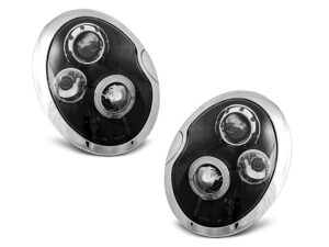 Faruri ANGEL EYES compatibile cu Mini COOPER (2001-2004) Negru