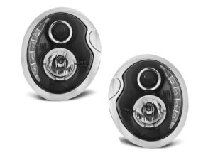 Faruri Angel Eyes Led compatibile cu Mini COOPER 2001-2006