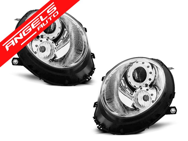 Faruri ANGEL EYES compatibile cu BMW compatibile cu Mini Cooper (2006-2014) Crom