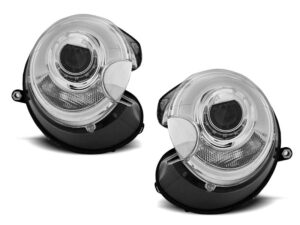 Faruri Tube Light compatibile cu Mini COOPER 2006-2014 Crom LED