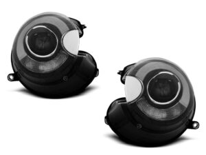 Faruri Tube Light compatibile cu Mini Cooper 2006-2014 Negru LED