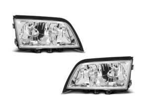 Faruri CHROME compatibile cu Mercedes  C Class W202 1993-2000