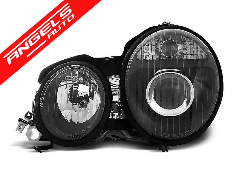 Faruri Negru potrivite pentru compatibile cu Mercedes W210 E-KLASA 95-05.99 - imagine 2