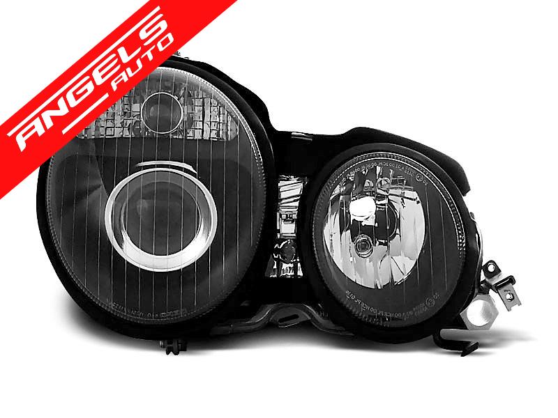 Faruri Negru potrivite pentru compatibile cu Mercedes W210 E-KLASA 95-05.99 - imagine 3