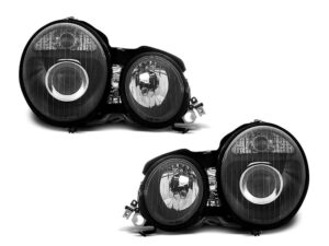 Faruri Negru potrivite pentru compatibile cu Mercedes W210 E-KLASA 95-05.99