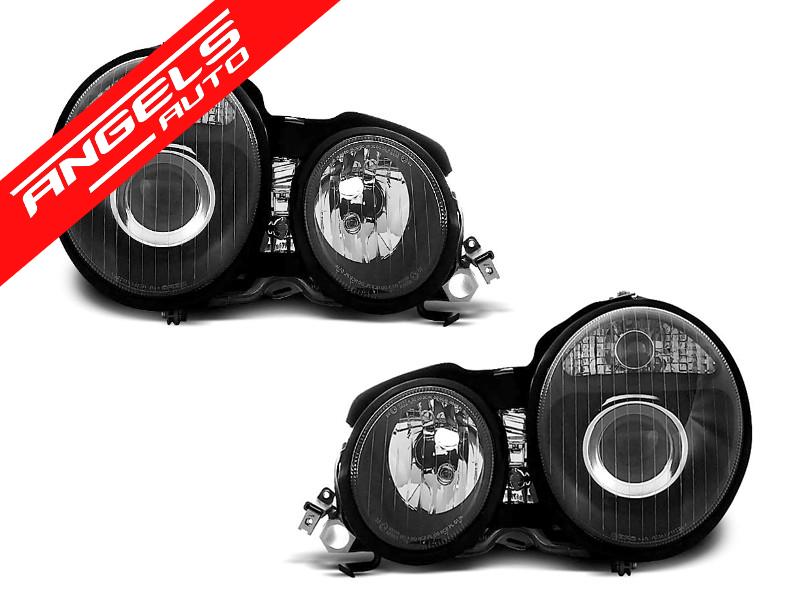 Faruri Negru potrivite pentru compatibile cu Mercedes W210 E-KLASA 95-05.99