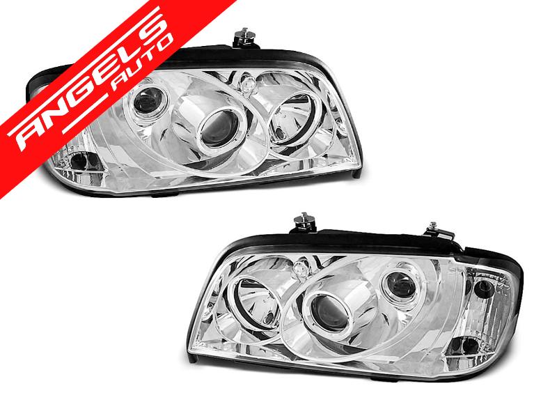 Faruri compatibile cu Mercedes C-class W202 1993-2000 CHROME