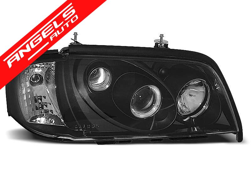 Faruri Negre compatibile cu Mercedes C Class W202 1993-2000 - imagine 2