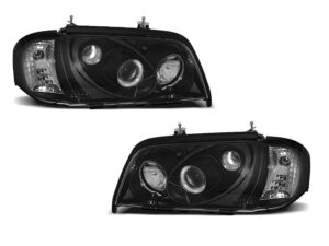 Faruri Negre compatibile cu Mercedes C Class W202 1993-2000