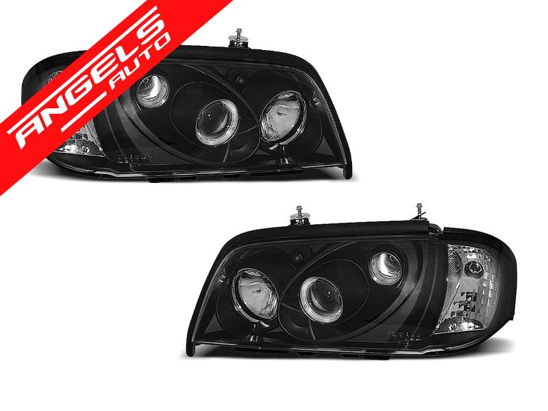 Faruri Negre compatibile cu Mercedes C Class W202 1993-2000