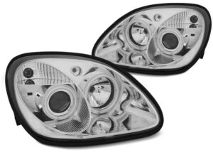 Faruri ANGEL EYES compatibile cu Mercedes R170 SLK 96-04 CHROME