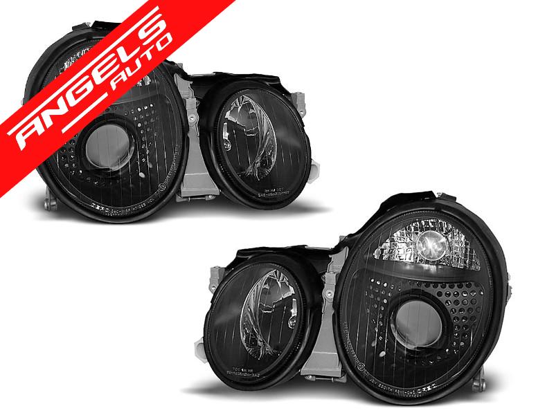Faruri Negru potrivite pentru compatibile cu Mercedes W208 CLK 03.97-04.02