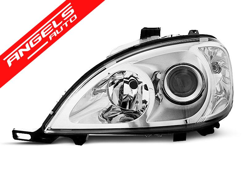 Faruri Crom compatibile cu Mercedes W163 ML M-Class (1998-2001) - imagine 3